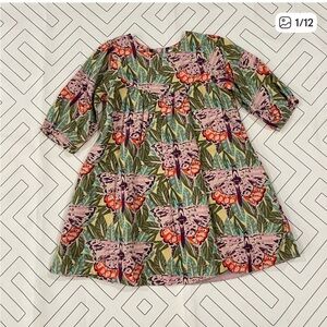 Pink Chicken Butterfly Dress